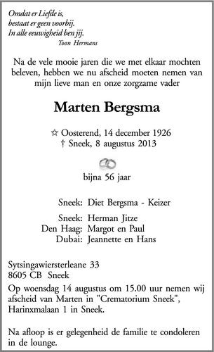 bergsma
